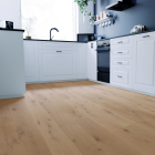 Anaturo Parkett XL - Eiche Emma | Landhausdiele Markant | leicht gebürstet & weiß geölt