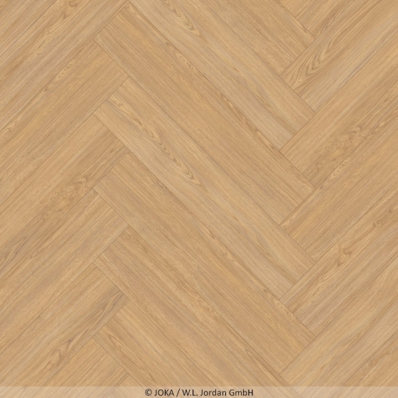 Joka Skyline 532 HB - Oak Chateau Pure 5910 | Fischgrät-Optik | Laminat