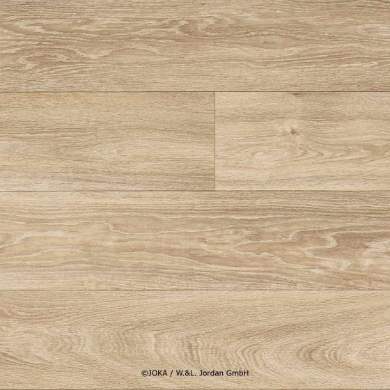 Joka Andante - 39 Eiche Landhausdiele beige | CV Living 28 | Rollenware Breite: 3,00m