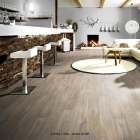 Joka Andante - 80 Eiche Landhausdiele hellgrau-beige | CV Living 28 | Rollenware Breite: 3,00m