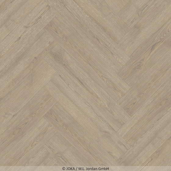 Joka Skyline 532 HB - Oak Chateau sand 5914 | Fischgrät-Optik | Laminat