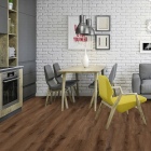 Gerflor Collection 40 Clic Acoustic - Cedar Dark Brown 1605 | Rigid-Klickvinyl