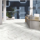 Gerflor Collection 55 Clic Acoustic - White Marble 1743 | Rigid-Klickvinyl