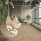 Gerflor Collection 55 Clic Acoustic - Aquinoah Nature 1707HB | Fischgrät-Optik | Rigid-Klickvinyl