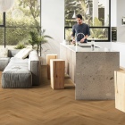 Gerflor Collection 55 - Aquinoah Honey 1706HB | Fischgrät-Optik | Klebe-Vinylboden