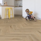 Gerflor Collection 55 - Aquinoah Nature 1707HB | Fischgrät-Optik | Klebe-Vinylboden