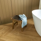 Quick-Step Hydroseal Impressive Design - Zimteiche IMD8244 | Fischgrät-Optik | Klick-Naturdesignboden