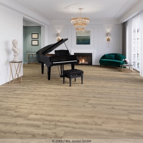Joka Design 555 Evolut - Taupe Oak 5907 | Klebe-Vinylboden