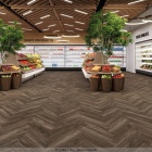 Joka Design 555 Evolut - Mud Oak 5106 | Fischgrät-Optik | Klebe-Vinylboden