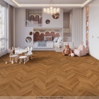 Joka Design 555 Evolut - Palm Oak 5804 | Chevron | Klebe-Vinylboden