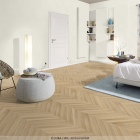 Joka Design 555 Evolut - Frosty Oak 5802 | Chevron | Klebe-Vinylboden