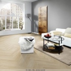 Joka Design 555 Evolut Click - Almond Oak 101 | Fischgrät-Optik | Rigid-Klickvinyl