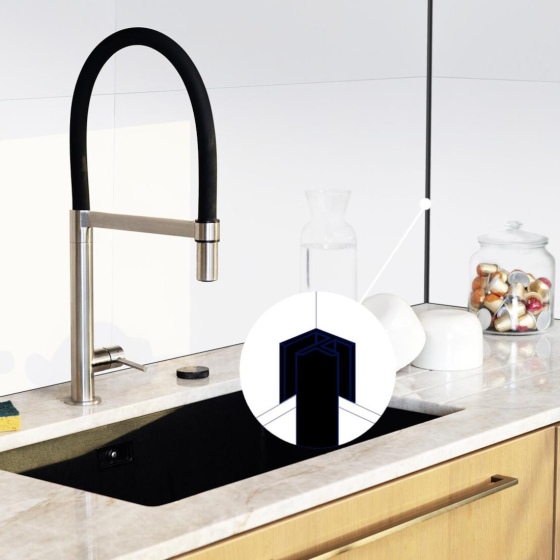 Gerflor Mural Revela - Universalwinkel 0644 | schwarz 0002