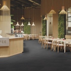 Gerflor Collection 55 Zen - Bloom Uni Black 1483 | Klebe-Vinylboden