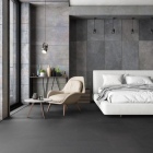 Gerflor Collection 55 Zen - Bloom Uni Black 1483 | Klebe-Vinylboden