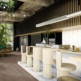 Gerflor Collection 55 Zen - Bostonian Oak Medium 1422 |...