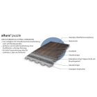 Forbo Allura Puzzle - Corroded Strata 63673PZ7 | selbstliegender Vinylboden