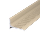 Aluminium Wandanschlussprofil | Dehnfugenabdeckung bis 20mm | sahara