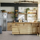 Gerflor Texline Nature - Madras Storm 1734 | Lieferform: Rolle | Breite: 3,00m