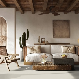 Gerflor Texline Nature - Smooth Sand 2377 | Rollenware