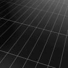 Skando SPC Wall - Butcherblock Schwarz hochglanz | Vinyl-Wandverkleidung