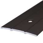 Aluminium-Übergangsprofil | mittig gelocht | 38mm breit | bronze