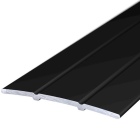 Aluminium-Übergangsprofil | mittig gelocht | 38mm breit | schwarz pulverbeschichtet (RAL9005)