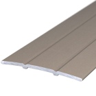 Aluminium-Übergangsprofil | selbstklebend | 38mm breit | Edelstahl matt
