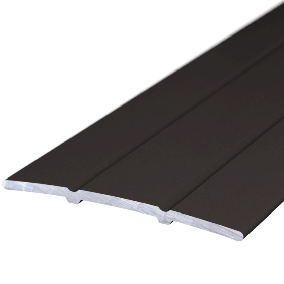 Aluminium-Übergangsprofil | selbstklebend | 38mm breit | bronze