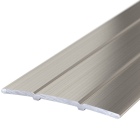 Aluminium-Übergangsprofil | selbstklebend | 38mm breit | Edelstahl gebürstet