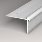 Aluminium-Treppenkantenprofil | verschraubt | für 2,5mm starke Bodenbeläge | 2,50m