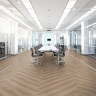Tarkett iD 30 - Contemporary Oak Grege 261003001 | Fischgrät-Optik | Klebe-Vinylboden