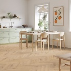 Tarkett iD 30 - Delicate Oak Almond 261003007 | Fischgrät-Optik | Klebe-Vinylboden