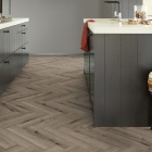 Tarkett iD 30 - Delicate Oak Clay 261003008 | Fischgrät-Optik | Klebe-Vinylboden