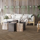 Tarkett iD 30 - English Oak Brown 261003010 | Fischgrät-Optik | Klebe-Vinylboden