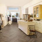 Tarkett iD 30 - English Oak Brown 261003010 | Fischgrät-Optik | Klebe-Vinylboden