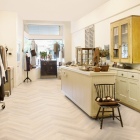 Tarkett iD 30 - Highland Oak Cream 261003015 | Fischgrät-Optik | Klebe-Vinylboden