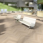 Tarkett iD 30 - Highland Oak Cream 261003015 | Fischgrät-Optik | Klebe-Vinylboden