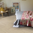 Tarkett iD 30 - Scandinavian Oak Medium Beige 261003021 | Fischgrät-Optik | Klebe-Vinylboden