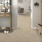 Tarkett iD 30 - Scandinavian Oak Medium Beige 261003021 | Fischgrät-Optik | Klebe-Vinylboden