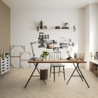 Tarkett iD 30 - Scandinavian Oak Medium Beige 261003021 | Fischgrät-Optik | Klebe-Vinylboden