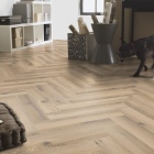 Tarkett iD Naturals 55 - Forest Oak Nutmeg 261018039 | Fischgrät-Optik | Klebe-Vinylboden
