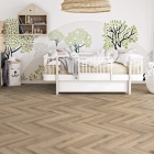 Tarkett iD Naturals 55 - Forest Oak Nutmeg 261018039 | Fischgrät-Optik | Klebe-Vinylboden