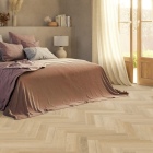 Tarkett iD Naturals 55 - Variant Oak Natural 261018051 | Fischgrät-Optik | Klebe-Vinylboden