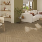 Tarkett iD Naturals 55 - Brook Oak Everglade 261026032 | Fischgrät-Optik | Klebe-Vinylboden