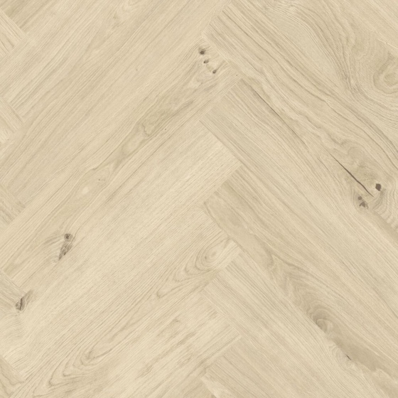 Tarkett iD Naturals 55 - Nomad Oak Linen 261026041 | Fischgrät-Optik | Klebe-Vinylboden