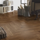 Tarkett iD Naturals 55 - Royal Oak Oiled Brown 261026047 | Fischgrät-Optik | Klebe-Vinylboden