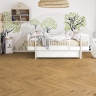 Tarkett iD Naturals 55 - Royal Oak Oiled Stained 261026049 | Fischgrät-Optik | Klebe-Vinylboden
