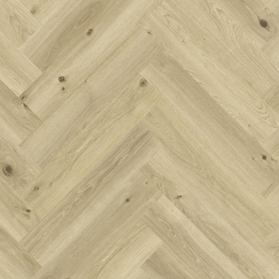 Tarkett iD Naturals 70 - Creek Oak Beige 261048037 | Fischgrät-Optik | Klebe-Vinylboden