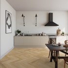 Tarkett iD Naturals 70 - Variant Oak Natural 261048051 | Fischgrät-Optik | Klebe-Vinylboden